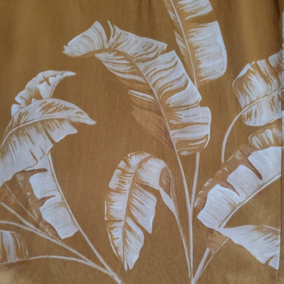 H&M WIDE LEG TROUSERS PALM PRINT CULOTTES - Picture 4 of 6